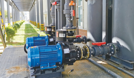废气塔立式泵使用中出现无流量是什么 原因？